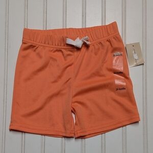 First Impressions Bright Orange Athletic Shorts